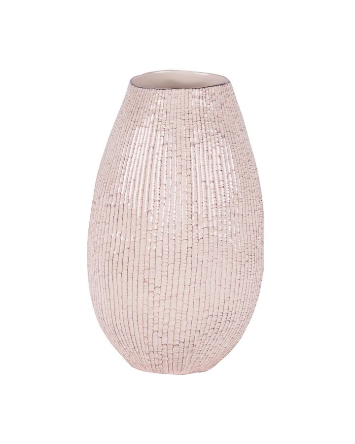 Vase 30Cm Livia Ivoire