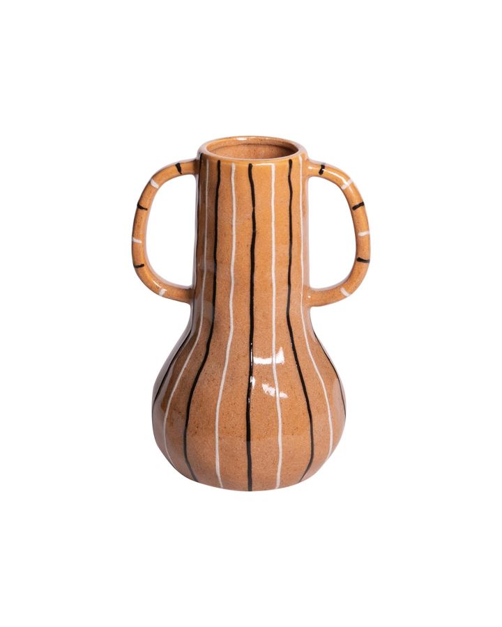 Amphore Lignes Ocre Zanzibar