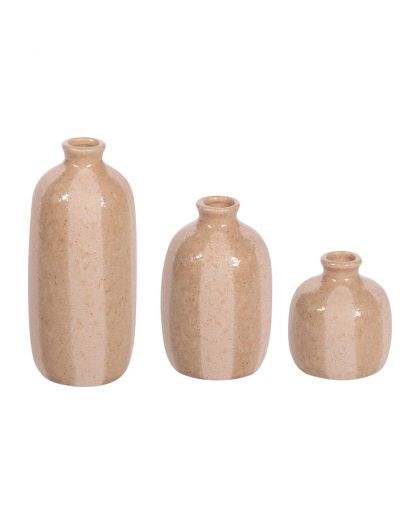 Trio Vases Terrano Beige