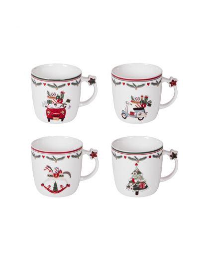 Coffret 4 Mugs 36Cl Joy
