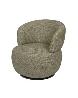 Fauteuil Brice Vert Fabric Woodfoamiron