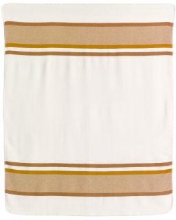 Plaid Jacquard Recycle Gioia Couleur Ivoire