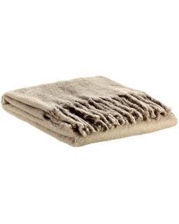 Plaid Uni Recycle Isabel Couleur Nuage