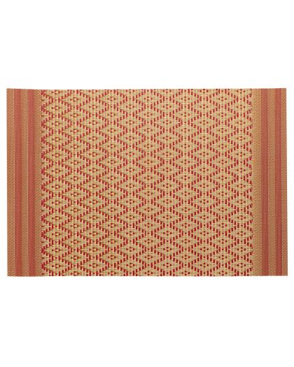 Set De Table Kadra Couleur Rouge/Or