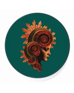  Set De 4 Dessous De Verre En Céramique Muse