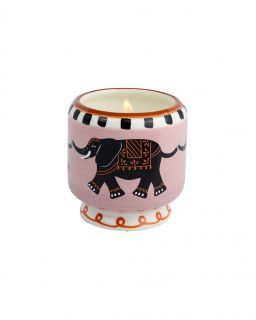 A Dopo 8Oz/226G Elephant Ceramic Candle - Tobacco Vanilla