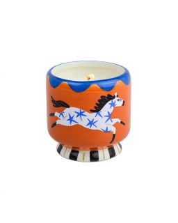 A Dopo 8Oz/226G Horse Ceramic Candle - Seinna Sunset