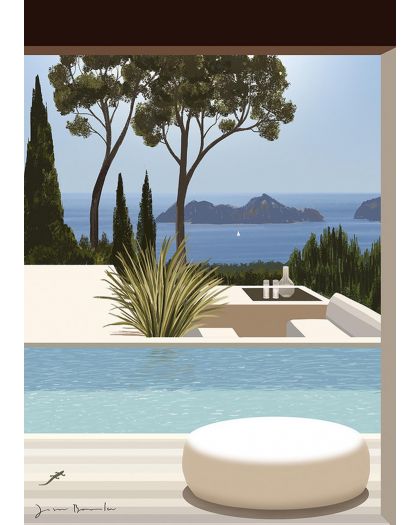 Jason Brooks 0031 Villa Grece Taille 40X50Cm