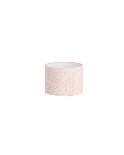 Abat Jour Cylinder 25-25-18 Cm Stone Beige