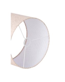 Abat Jour Cylinder 25-25-18 Cm Stone Beige