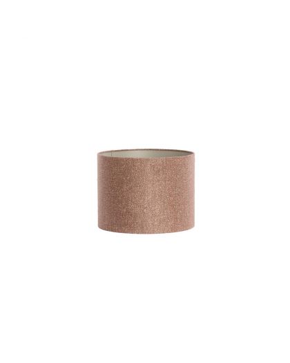 Abat Jour Cylinder 25X25X18 Cm Brandy Brown