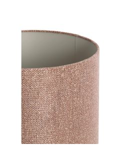 Abat Jour Cylinder 30X30X21 Cm Brandy Brown