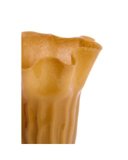 Vase Ø26X35,5 Cm Kamay Glass Caramel