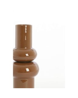 Vase Deco Ø15X36 Cm Irissa Caramel