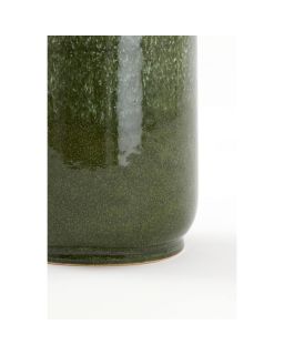 Vase Deco Ø14,5X35,5 Cm Tezu Ceramics Shiny Dark Green