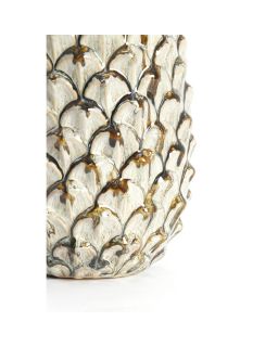 Ornament Ø22,5X39,5 Cm Nanasi Ceramics Olive Green