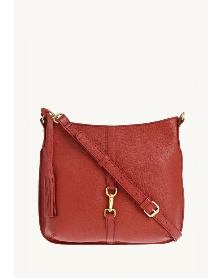 Sac Celia Bandoulière Mousqueton Opera Cuir Vachette