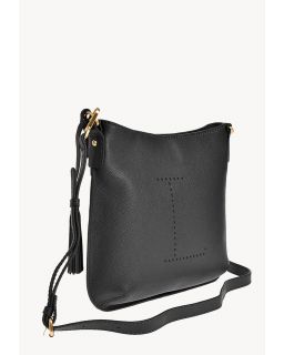 Sac Celia Bandoulière Noir Cuir Vachette