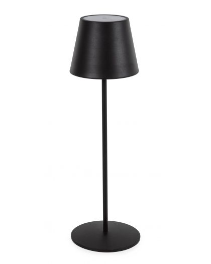 Lampe De Table Etna Noir Led H38 Taille Ø12A - 38Hcm