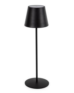 Lampe De Table Etna Noir Led H38 Taille Ø12A - 38Hcm