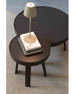 Lampe De Table Led Etna Vert Sauge H38 Taille Ø12A - 38Hcm