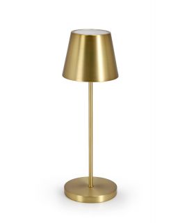 Lampe De Table Led Etna Or H38 Taille Ø12X38Hcm