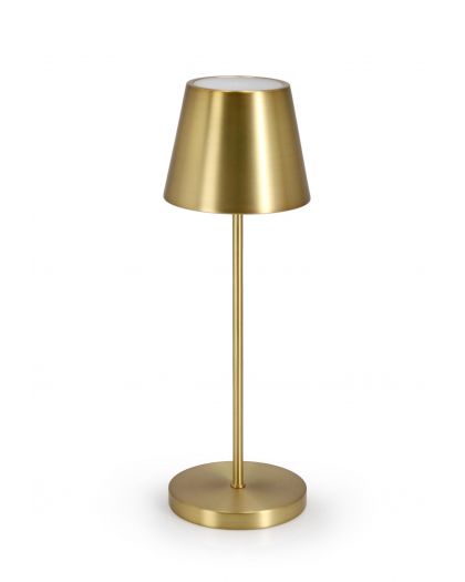 Lampe De Table Led Etna Or H38 Taille Ø12X38Hcm