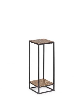 Tavolino Mysore Oro Basso S Taille 25X25X72Cm