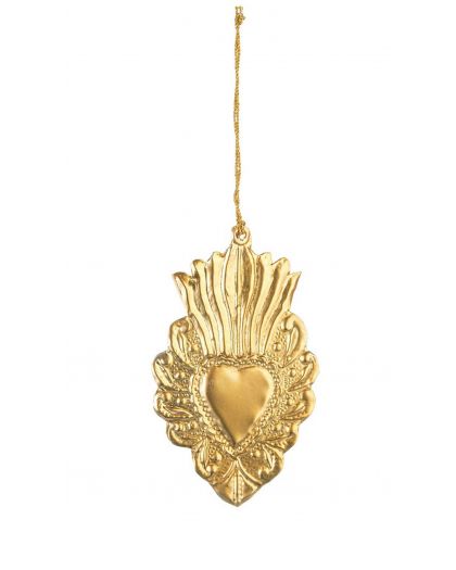 Pendentif Malory Coeur Or 10X16 Taille 10X16Cm