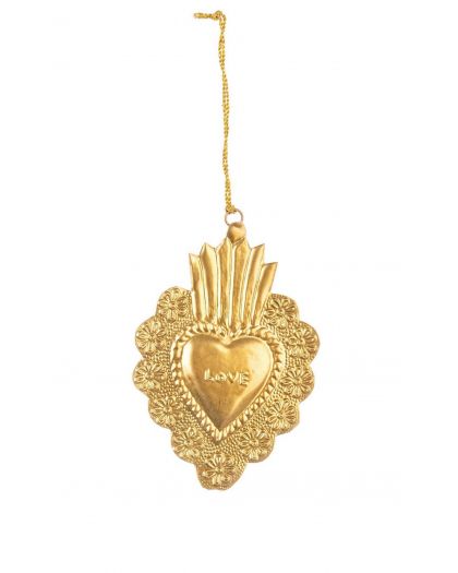 Pendentif Malory Coeur Or 10X15 Taille 10X15Cm