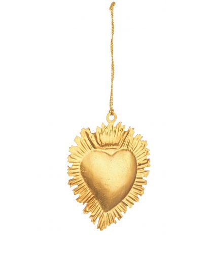 Pendentif Malory Coeur Or Lisse 12X15 Taille 12X15Cm
