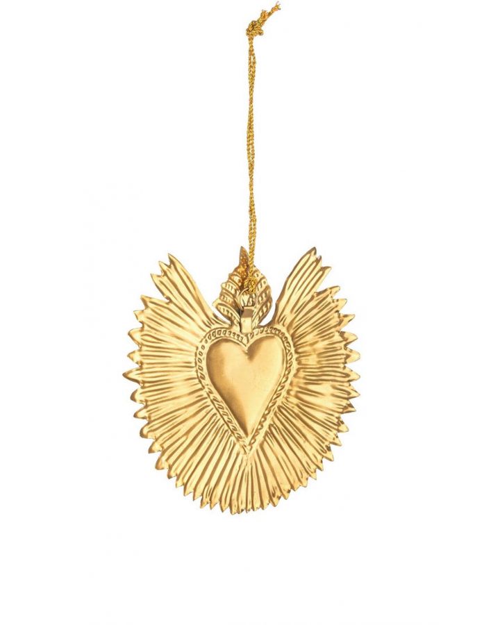 Pendentif Malory Coeur Or 14X13 Taille 14X13Cm
