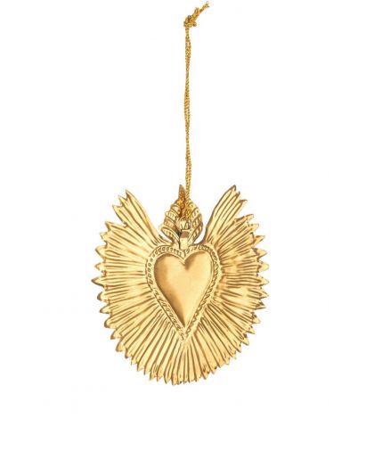 Pendentif Malory Coeur Or 14X13 Taille 14X13Cm
