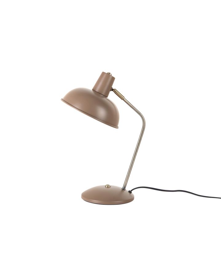 Table Lamp Hood Saddle Brown