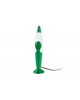 Table Lamp Funky Rocket Lava Green
