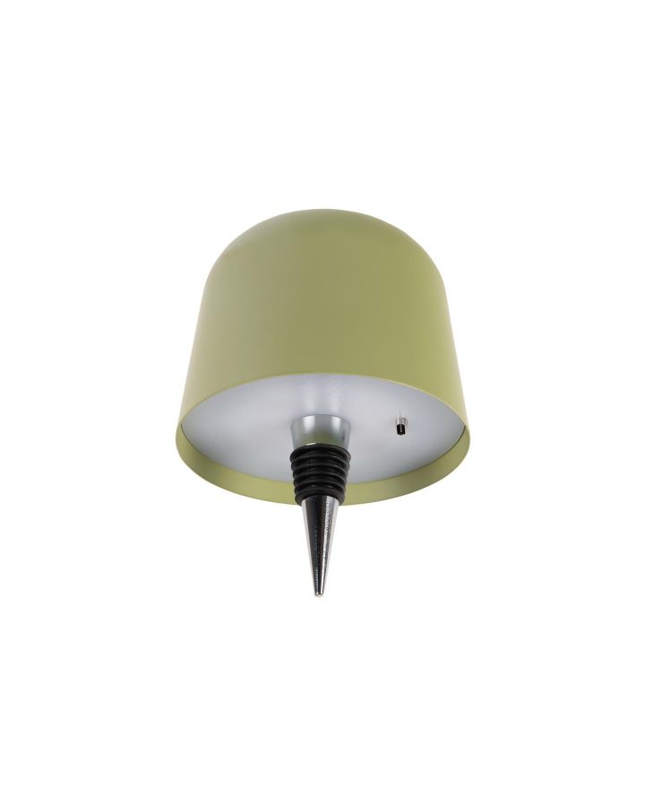 Bottle Lamp Cone Hat Led Tea Green