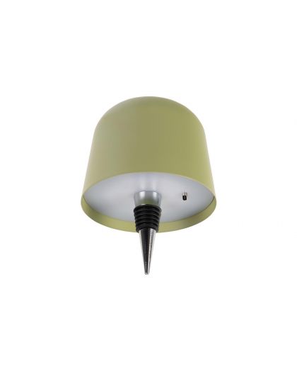 Bottle Lamp Cone Hat Led Tea Green