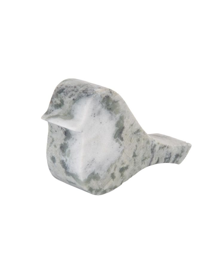 Statue Bird Large Marble Himalayan Green