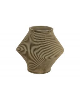 Vase Twisted Rib Tea Green