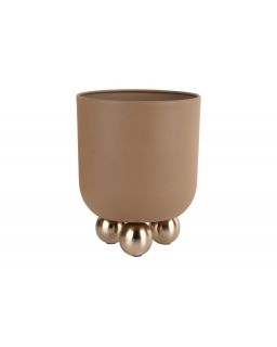 Plant Pot Estilo Small Mocha Brown