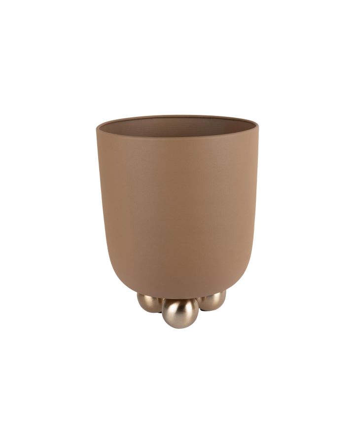 Plant Pot Estilo Medium Mocha Brown