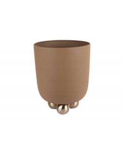 Plant Pot Estilo Medium Mocha Brown