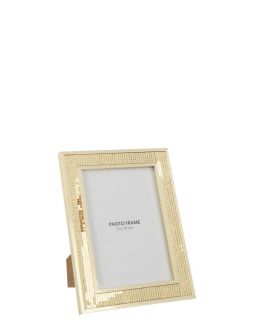 Cadre Photo Miroir 13X18Cm Verre Doré Large ,17,5x1,2x22,5cm