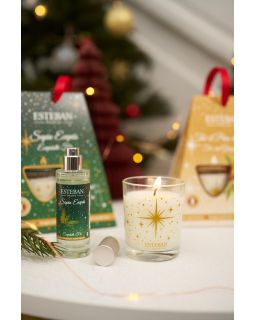 Coffret Cadeau - Vaporisateur 30Ml Et Bougie Parfumee 70G Sapin Exquis 2025