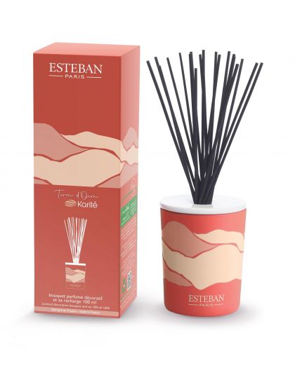 Bouquet Parfume Decoratif Rechargeable 100Ml Terre D'Ocre Karité