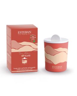 Bougie Parfumee Decorative Rechargeable 180G Terre D'Ocre Karité