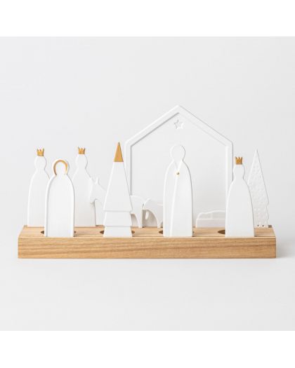 Light Object Christmas Crip Taille 30X9,5X16,5Cm