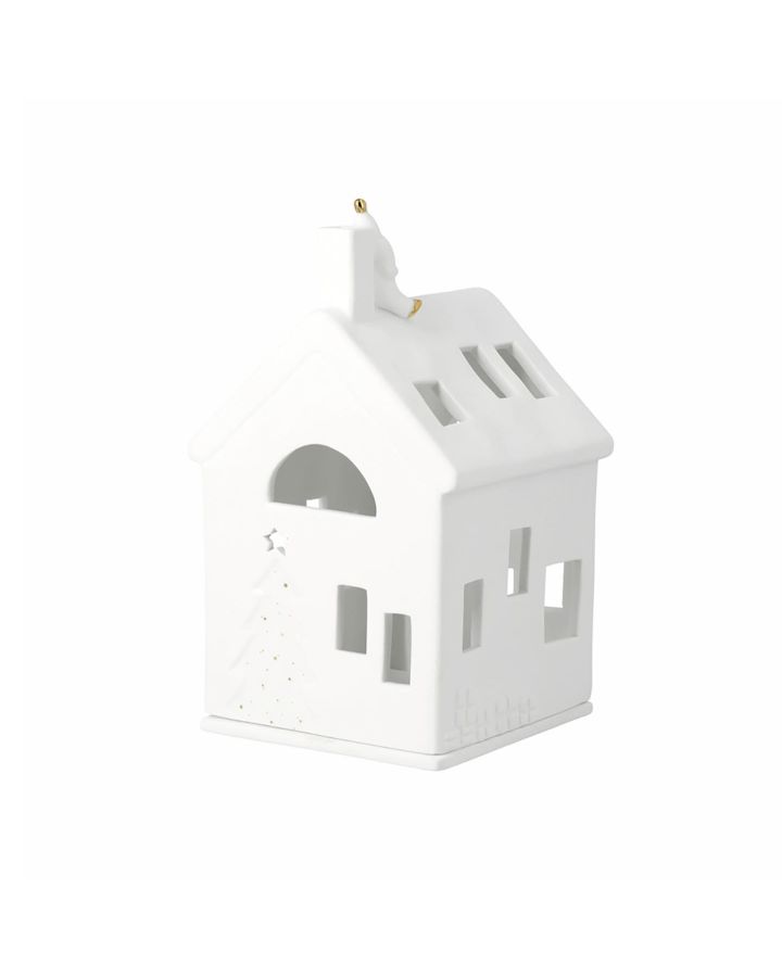 Light House Waiting For Rudolf Taille 9X10X16,8Cm