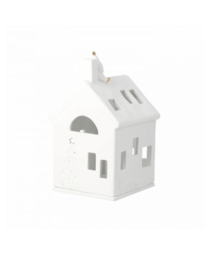 Light House Waiting For Rudolf Taille 9X10X16,8Cm