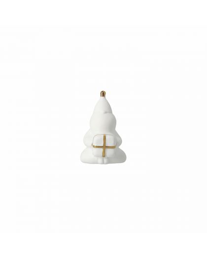 Porcelain Figurine Santa Packs Taille Presents 3,8X3,5X5,5Cm